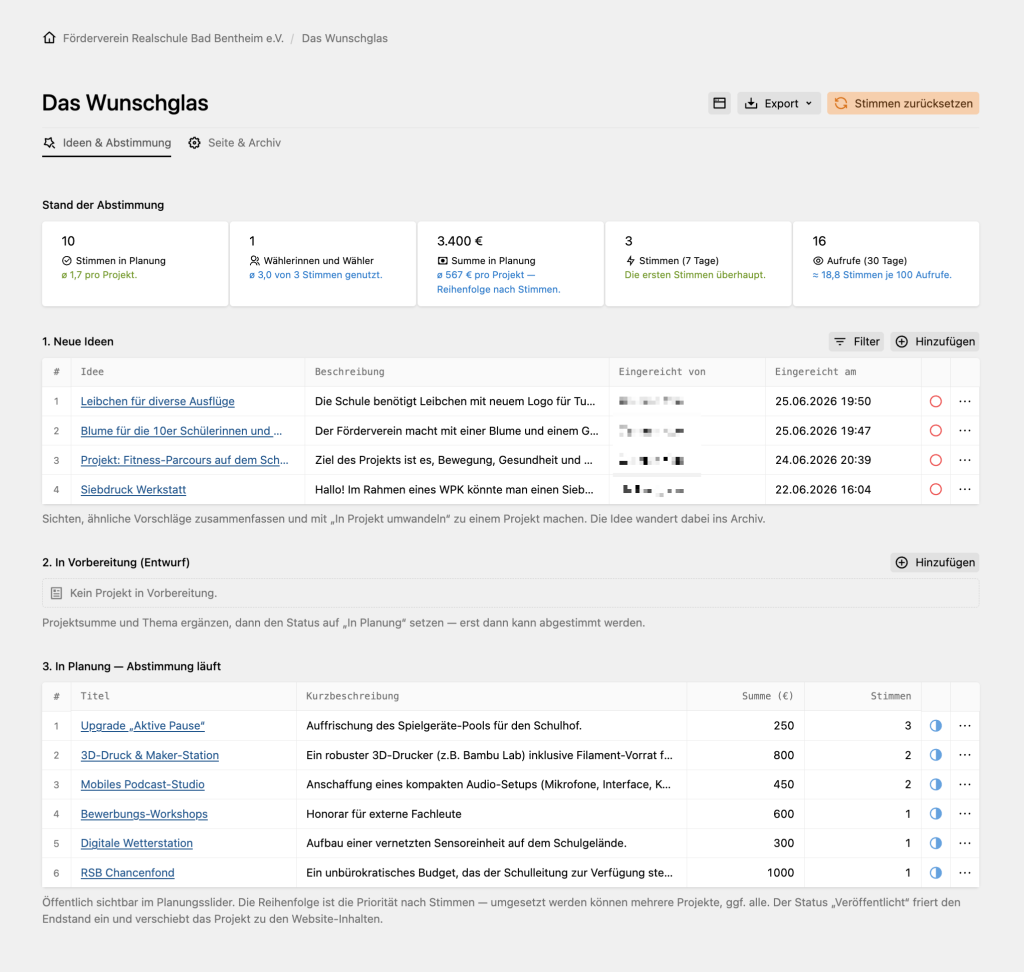 Is this the best Förderverein website? - Photo
