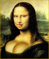 Mona Lisa in den USA - Photo
